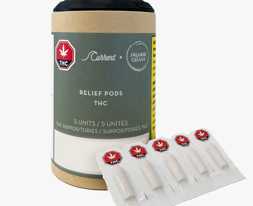 Relief Pods (THC) Suppositories